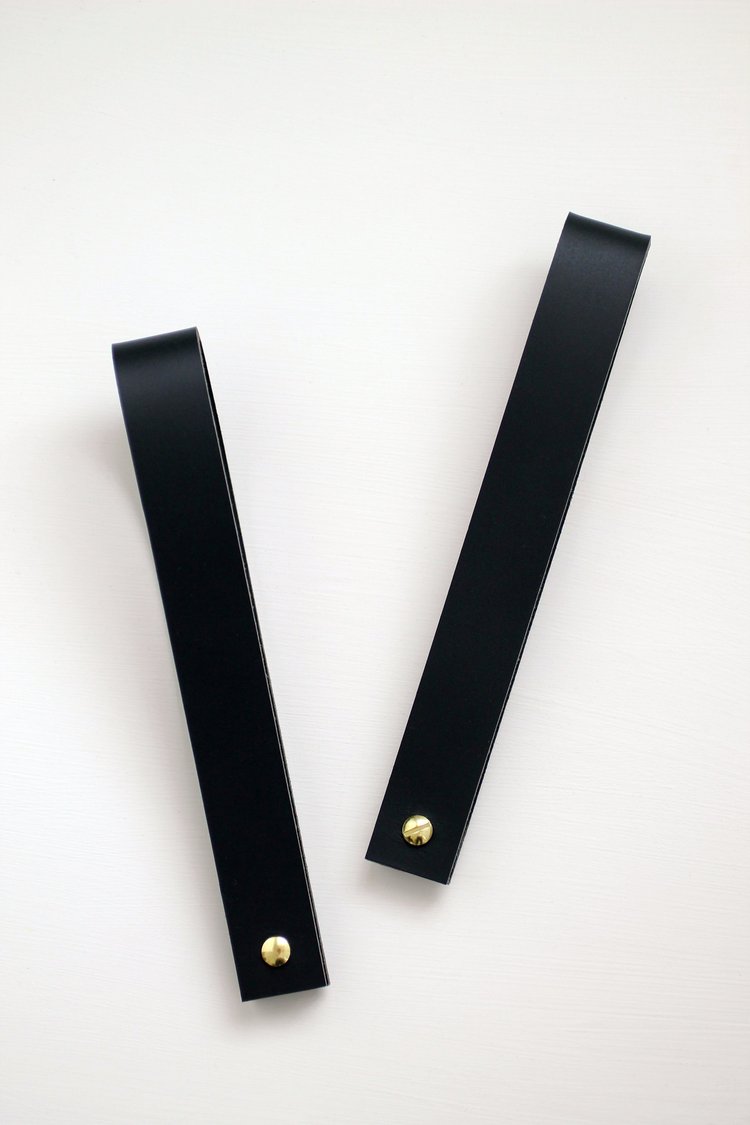 Belle Extra Long Signage Leather Straps