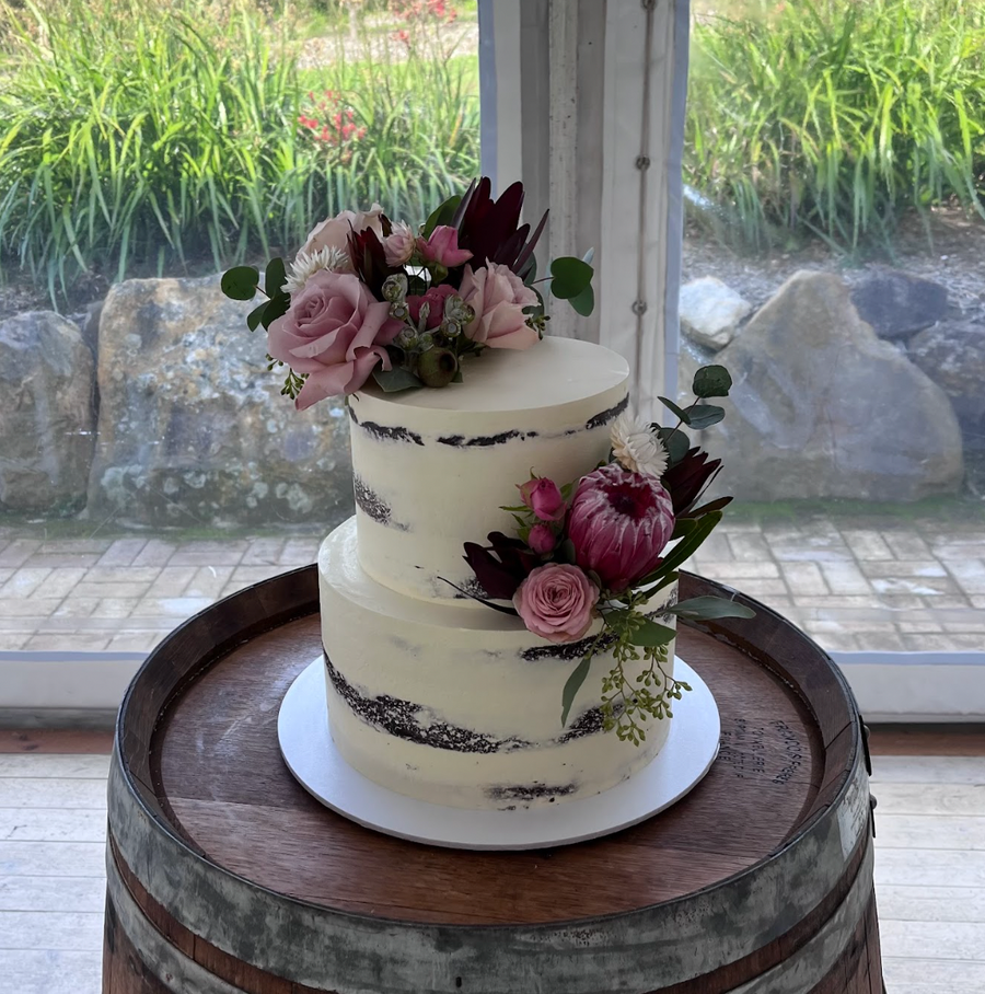 Rustic Style Cake
