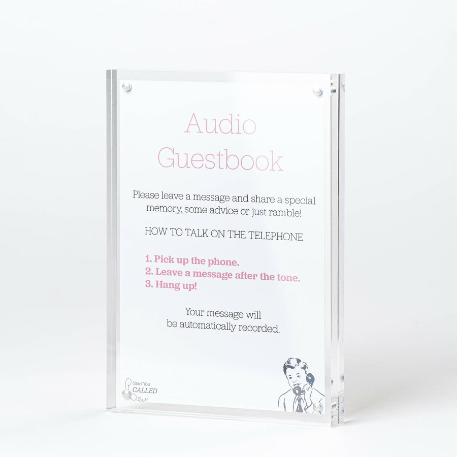 Rose 746 GPO Audio Guest Book