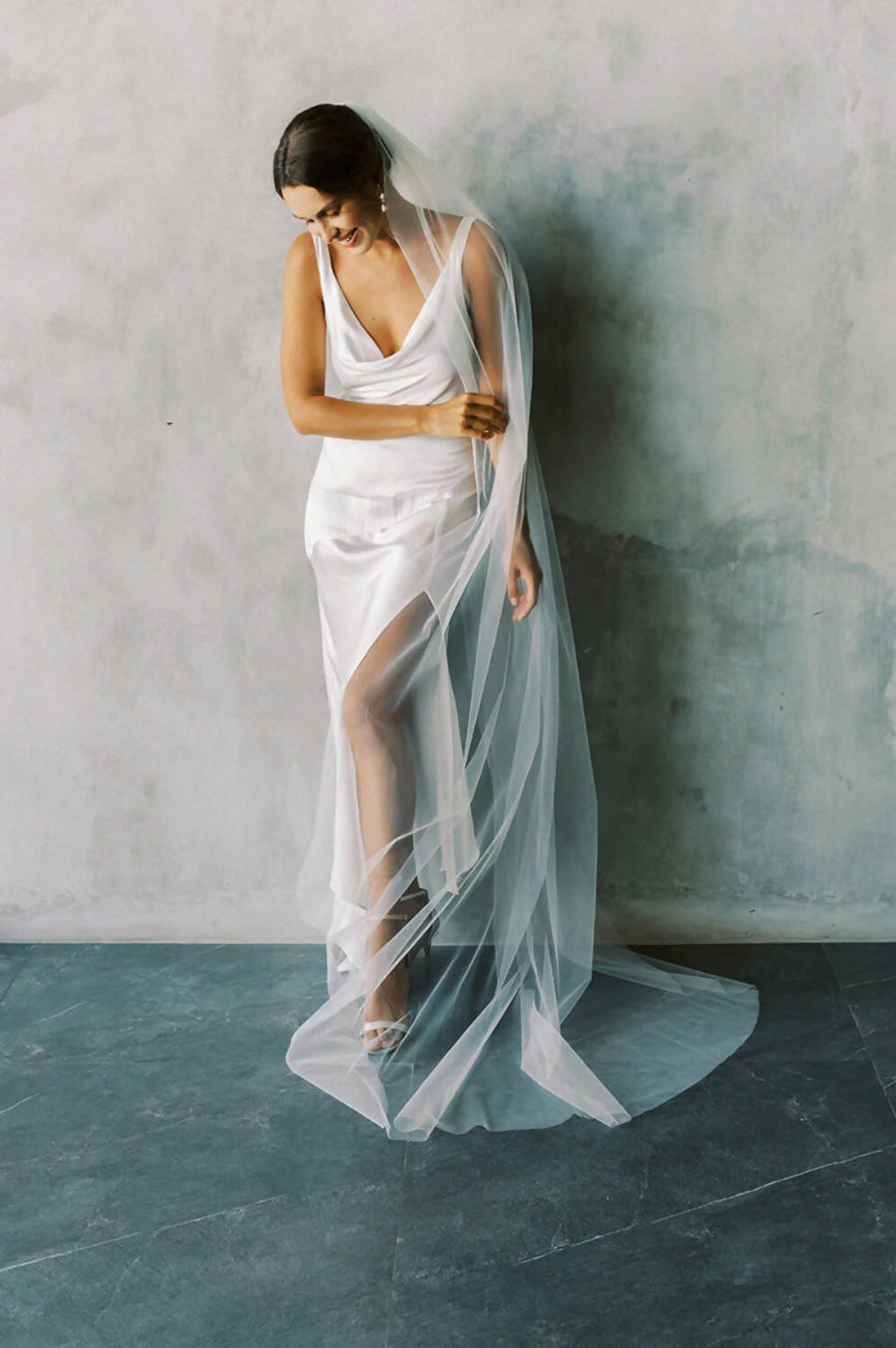 ADELE | One Tier Soft Tulle Veil