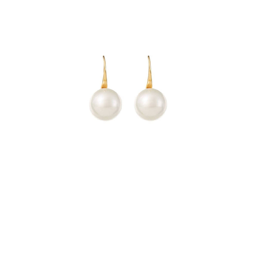 MILLIE - 18K GOLD SINGLE PEARL EARRINGS [SOLD OUT]