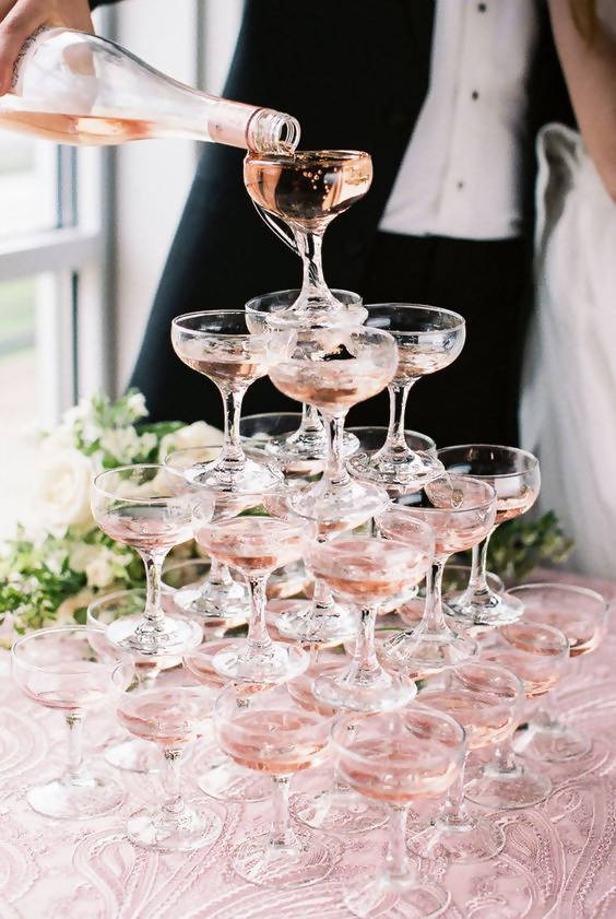 4 - 6 Tier Champagne Tower