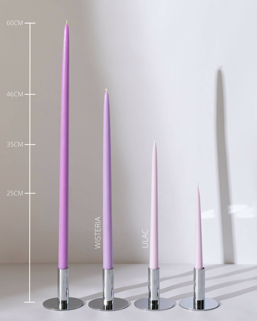 LILAC TAPER CANDLE