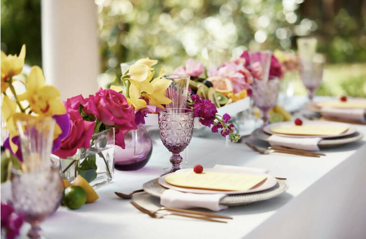 Raspberry Punch Tablescape Package