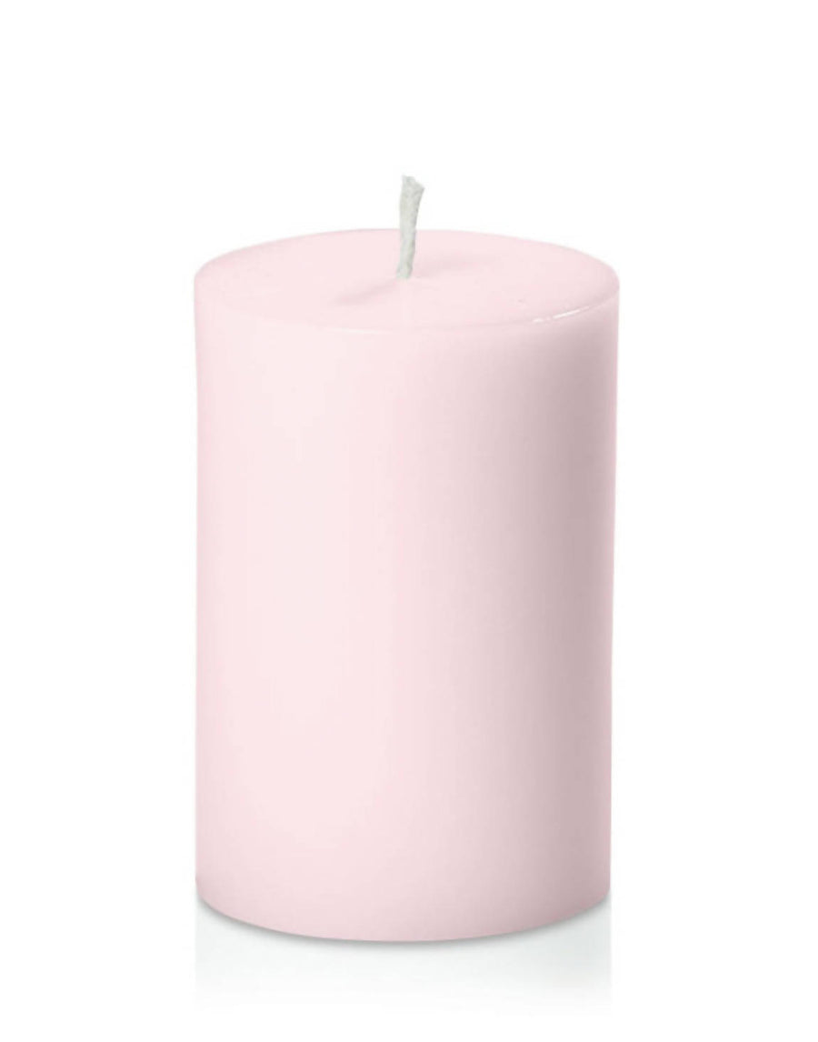 Blush Pink 5cm x 7.5cm Slim Pillar