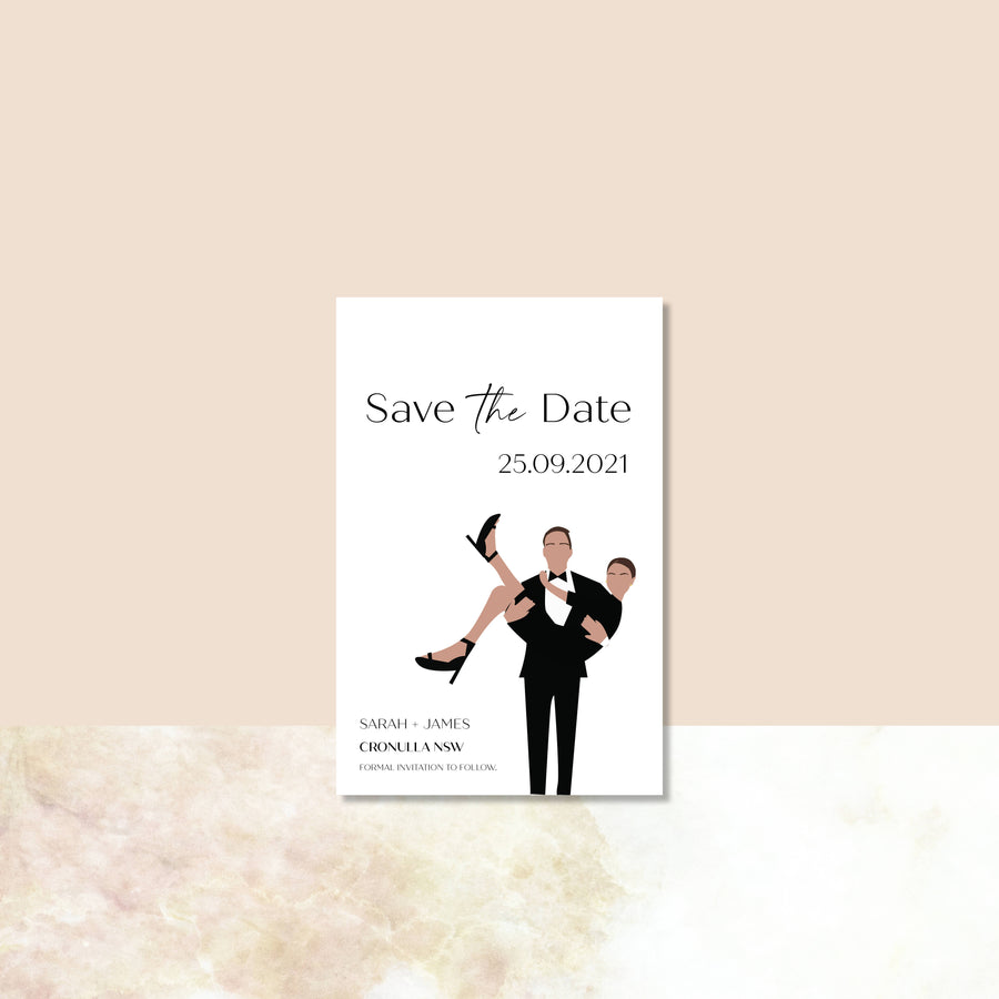 Save the Date - Illustration
