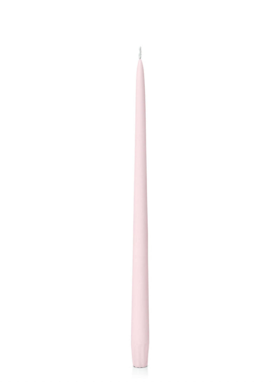 Blush Pink 35cm Moreton Eco Taper Candle (Pack of 4)