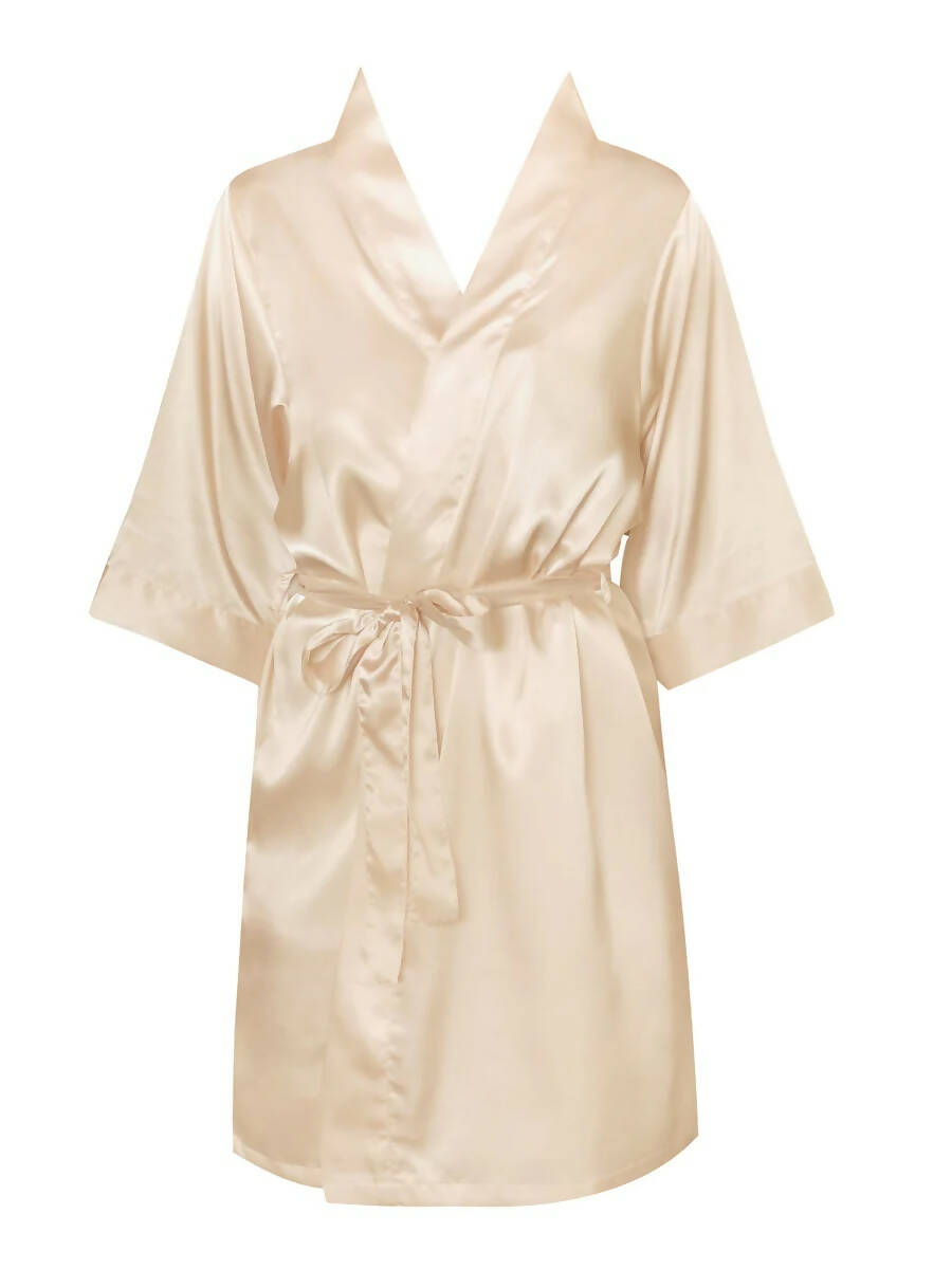 Bride and Bridesmaid Robes - Champagne