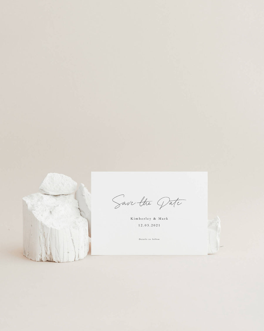 Save the Date card (TAYLOR)