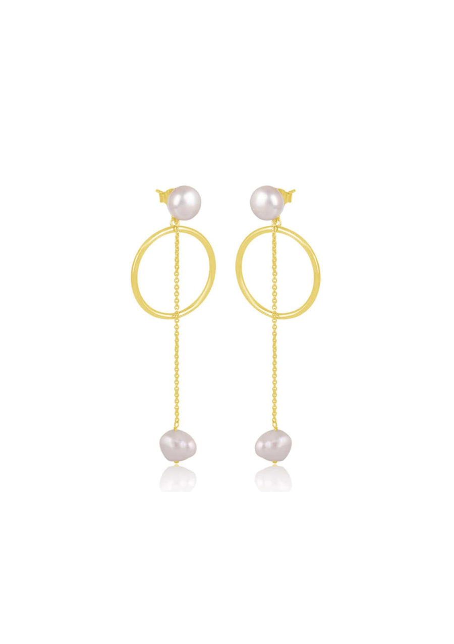 gold bridal earrings