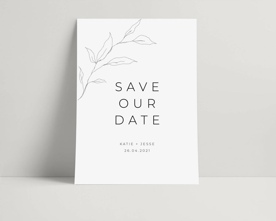 Save the Date card (KATELYN)