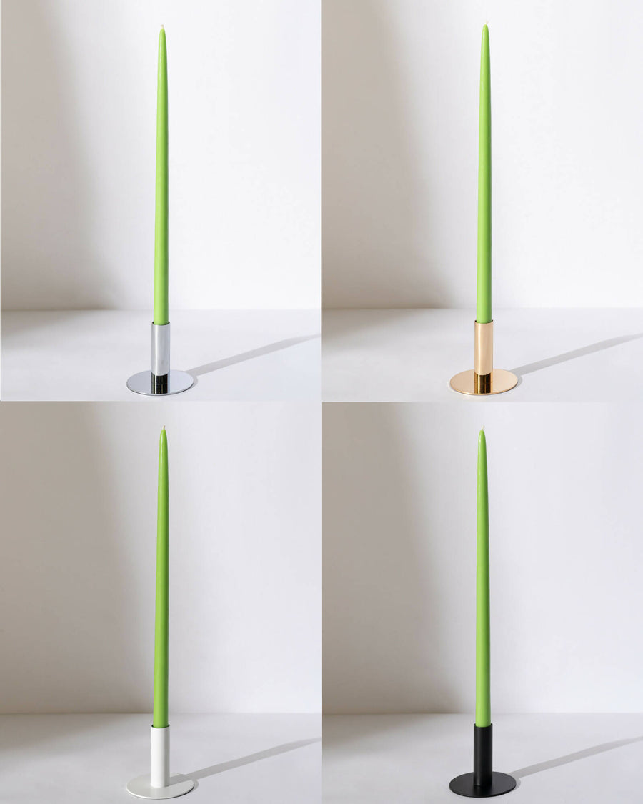 LIME TAPER CANDLE