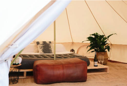 Duluxe Suite Bell Tent Hire