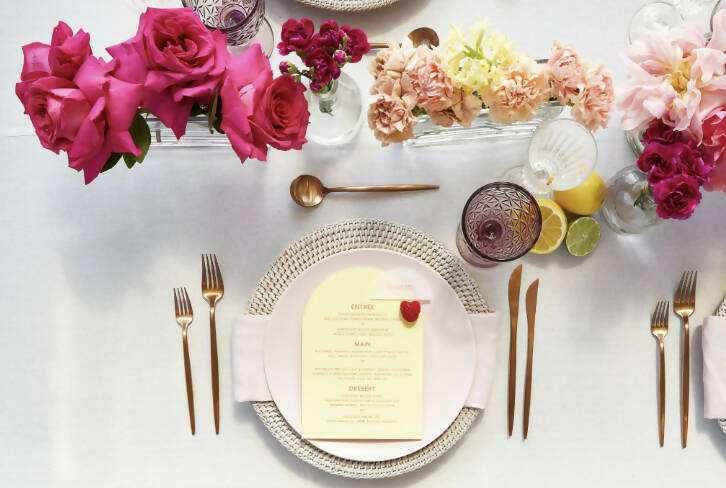 Raspberry Punch Tablescape Package