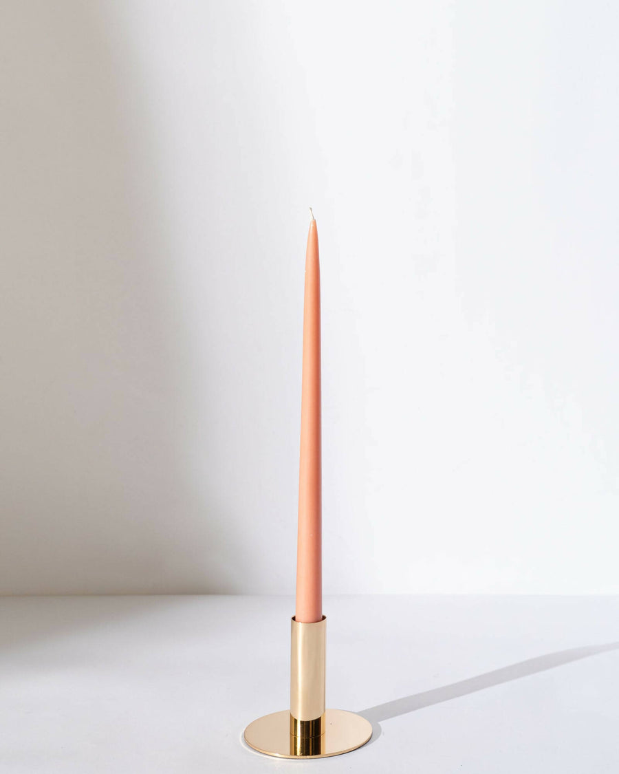APRICOT TAPER CANDLE