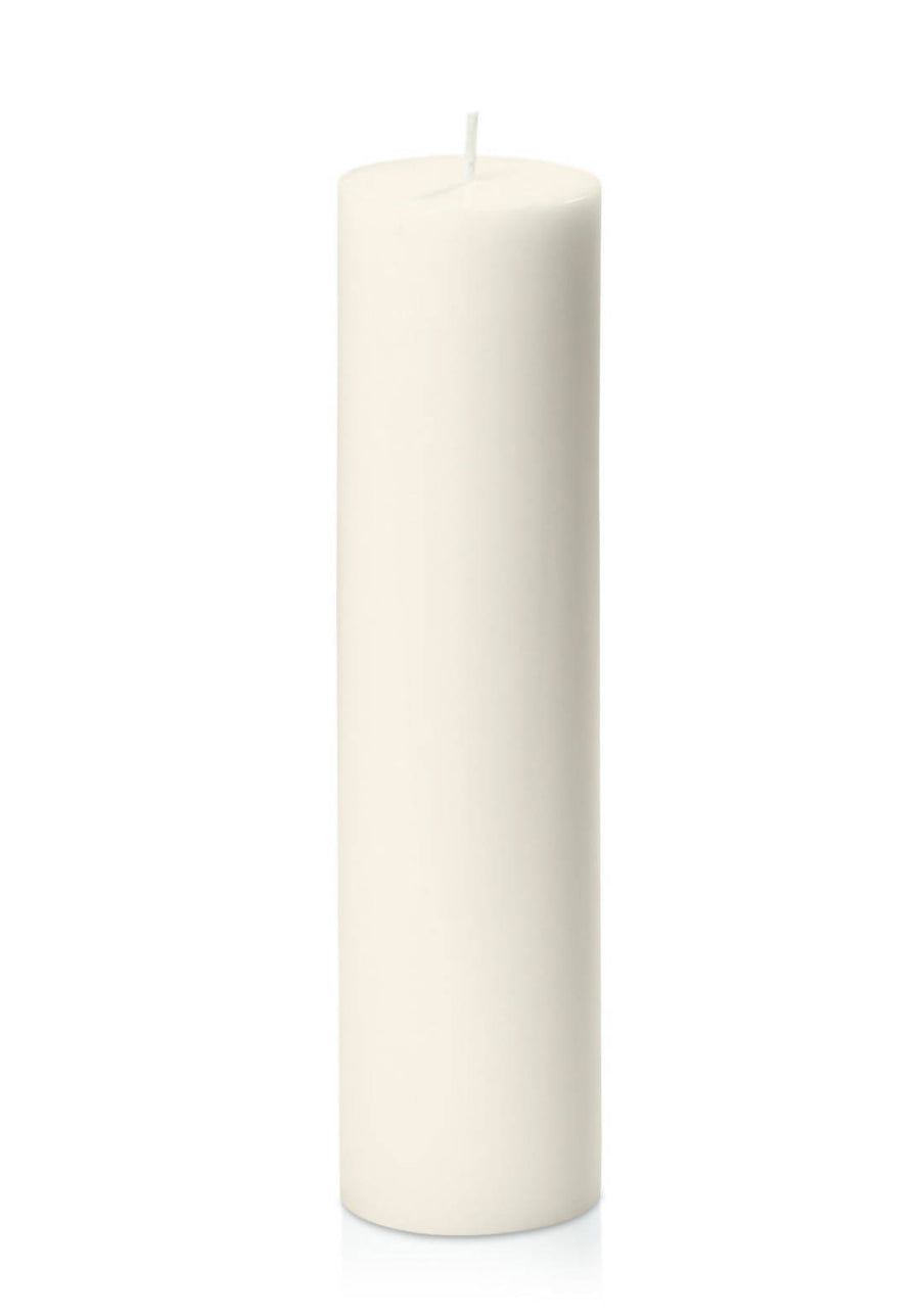 Ivory 5cm x 20cm Moreton Eco Slim Pillar