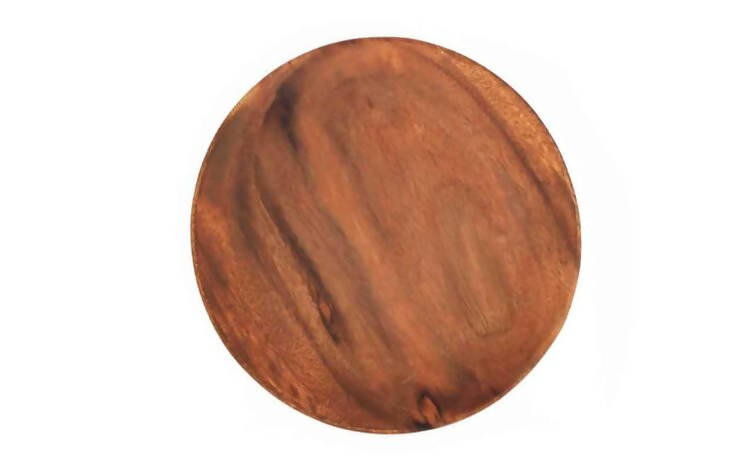 Pacific Teak Charger Plate - Hire