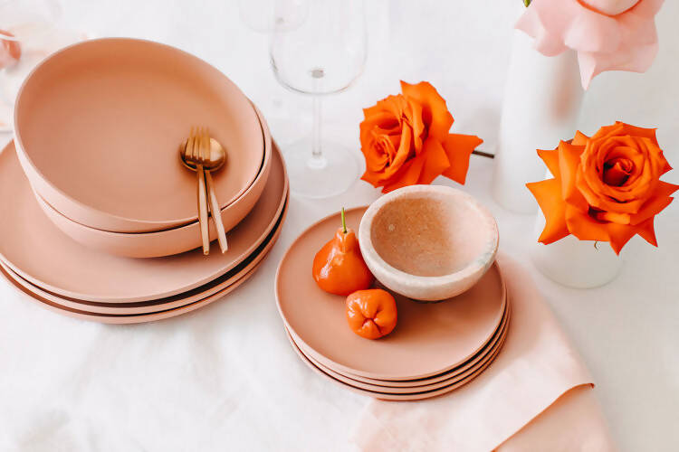 Clay in Rose Table Setting- Hire