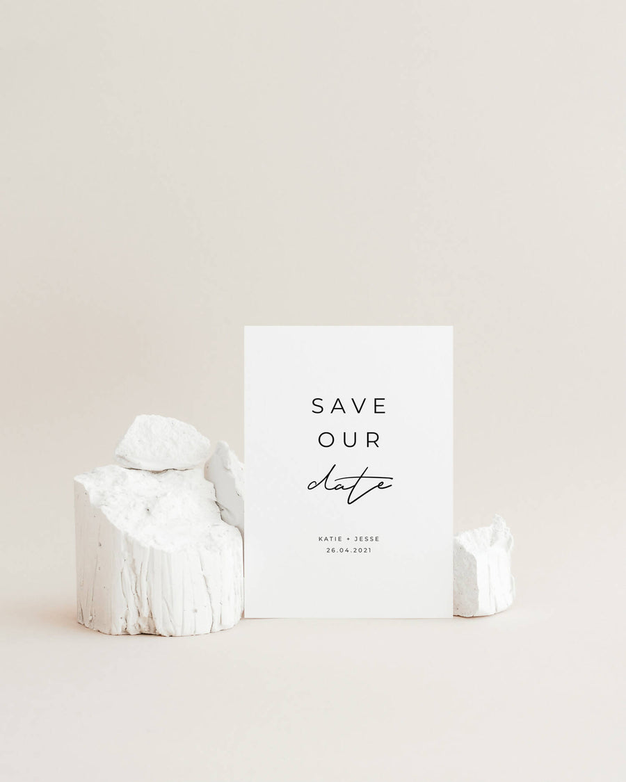 Save the Date card (MADISON)