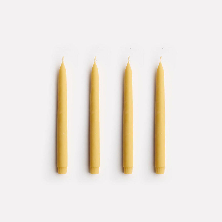Twinkling Taper Candle Set in Pure Beeswax