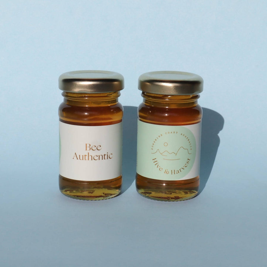 Bespoke Label - Organic Honey Jar Wedding Favours or Bonbonniere