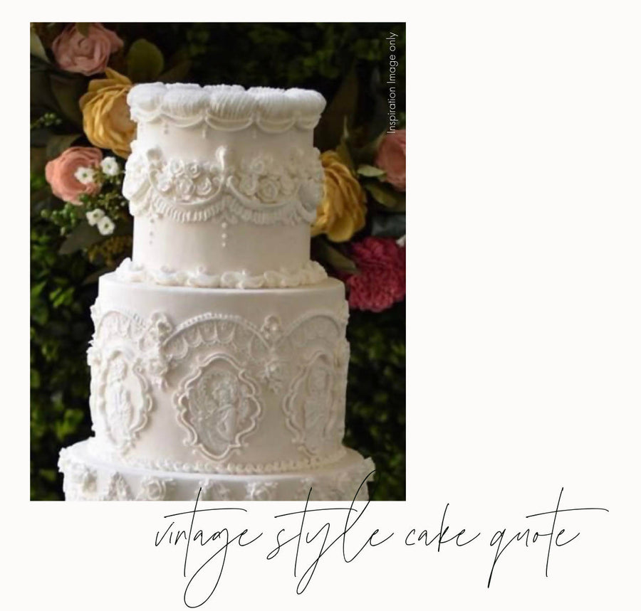 Vintage Style/Marie Antoinette Cake
