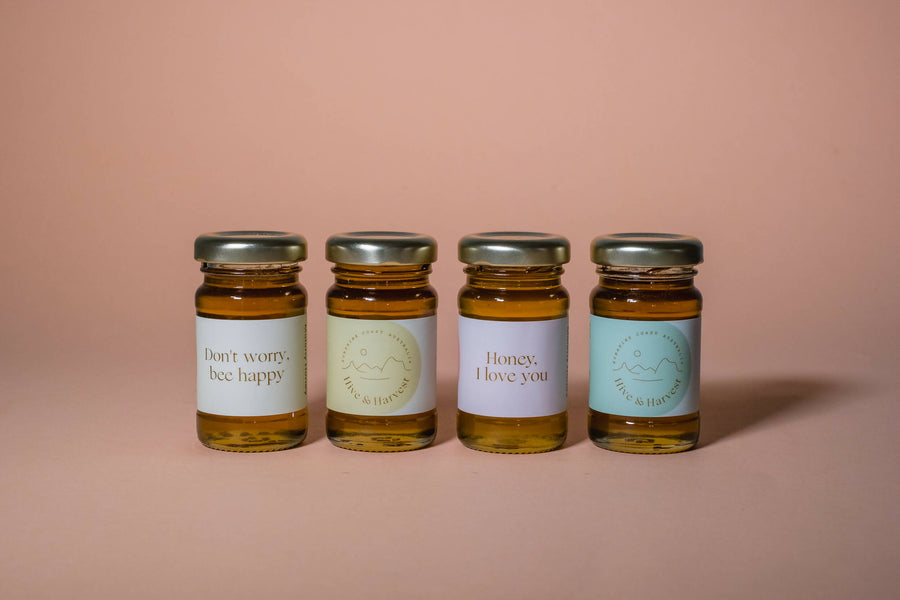 Custom Quote Honey Jar Wedding Favours - 18.02.23