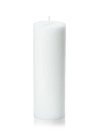 White Moreton Eco Slim Pillar