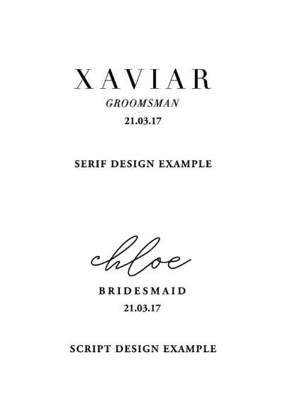 Engraved Dress/Coat Wedding Hanger
