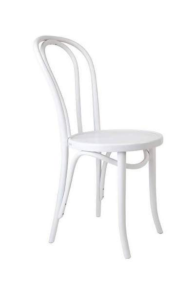 Bespoke White Bentwood Chairs