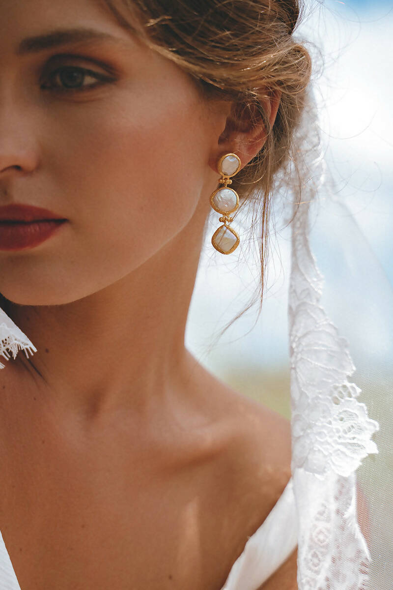 HAZEL | Pearl Earrings